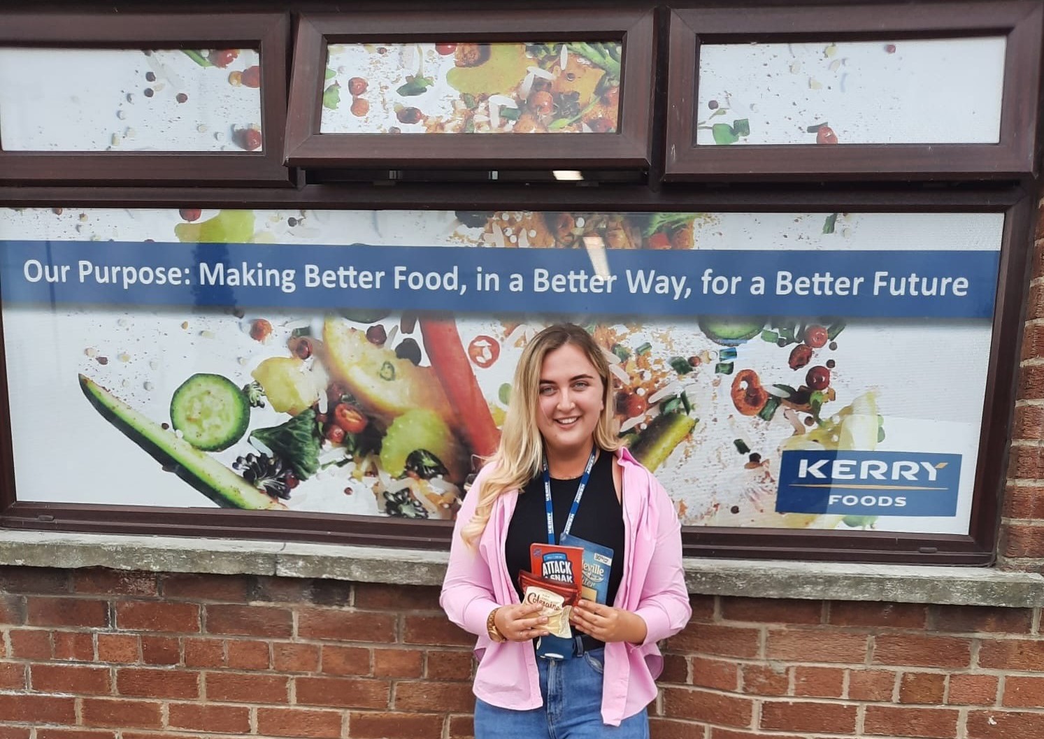 Hannah Jordan talks about her placement with Kerry Foods